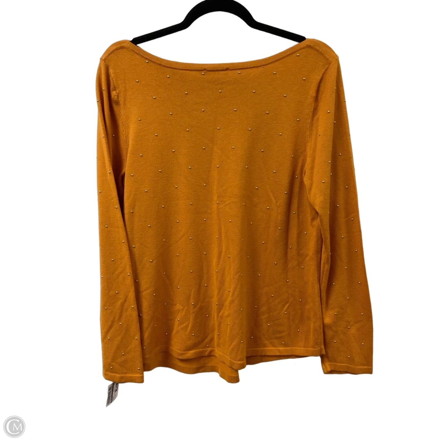 Sweater By Chicos In Yellow, Size: M