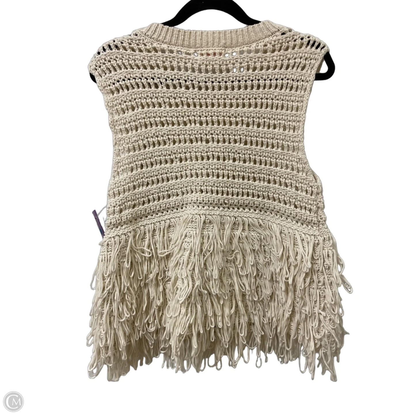 Vest Other By Sincerely Jules In Cream, Size: L