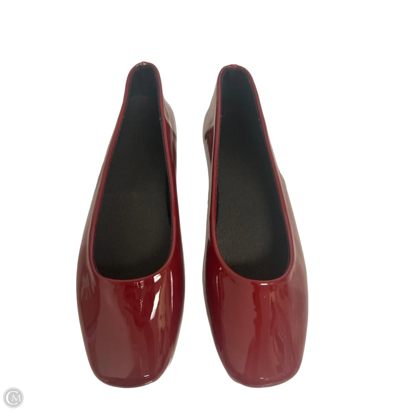 Shoes Flats By Clothes Mentor In Silver, Size: 7.5