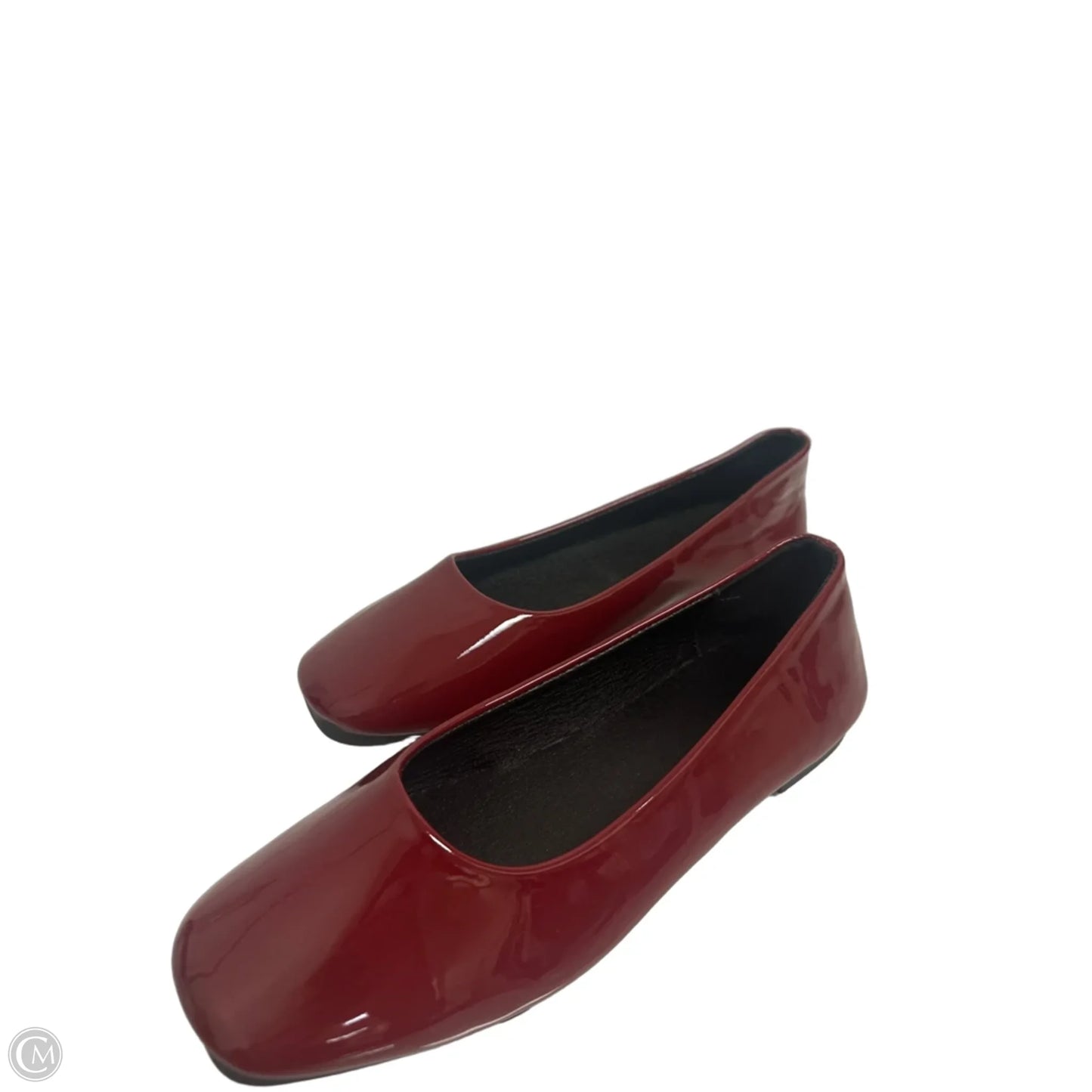 Shoes Flats By Clothes Mentor In Silver, Size: 7.5