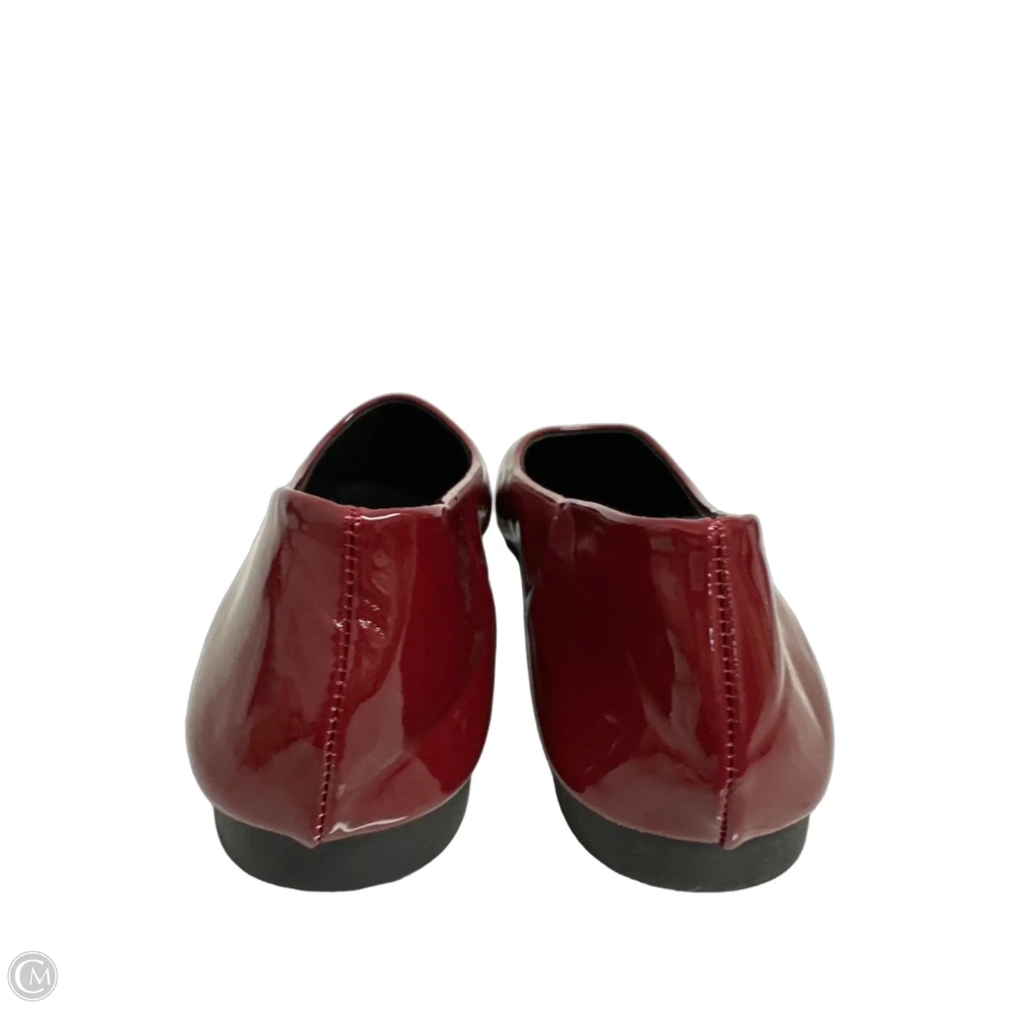 Shoes Flats By Clothes Mentor In Silver, Size: 7.5