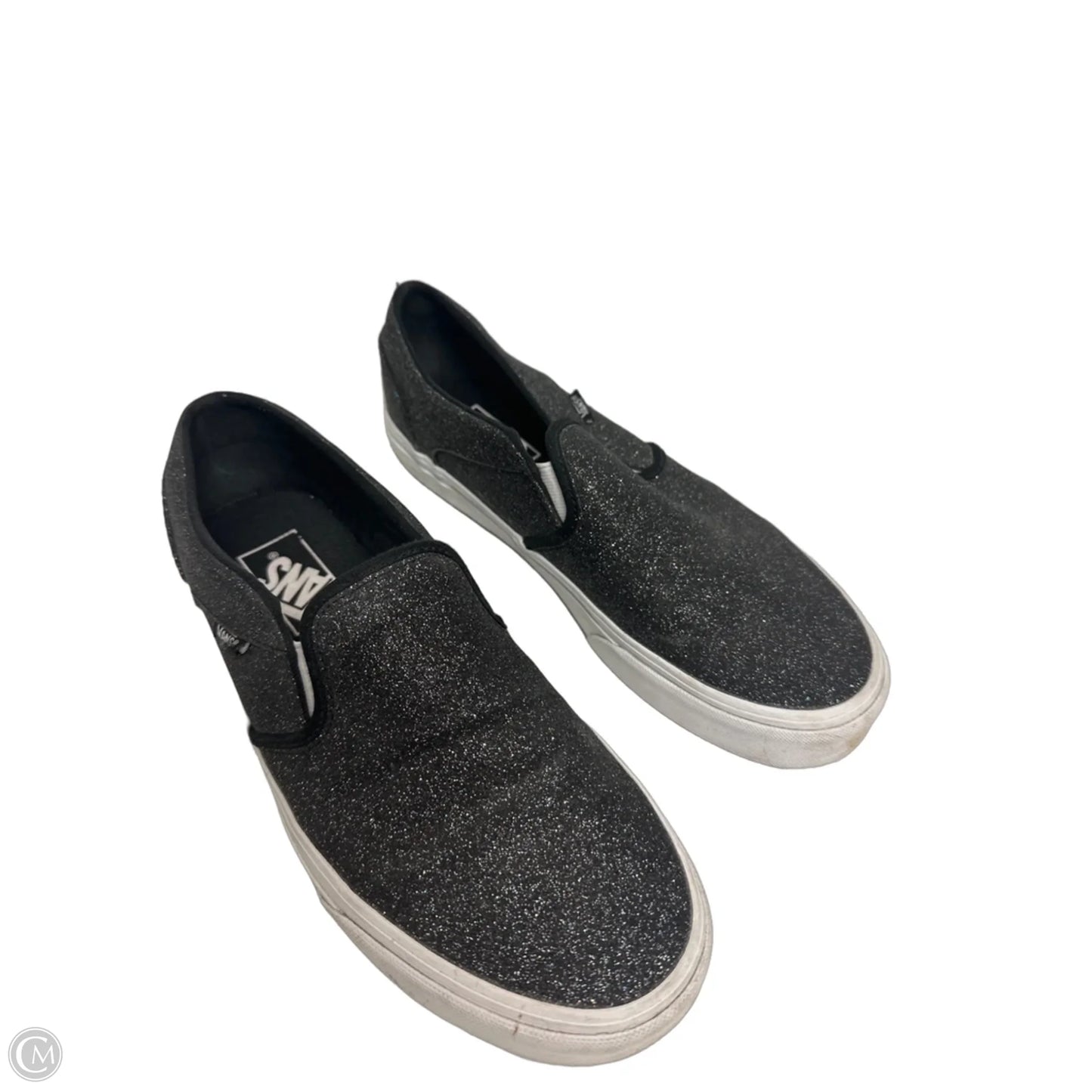 Shoes Flats By Vans In Ivory, Size: 9