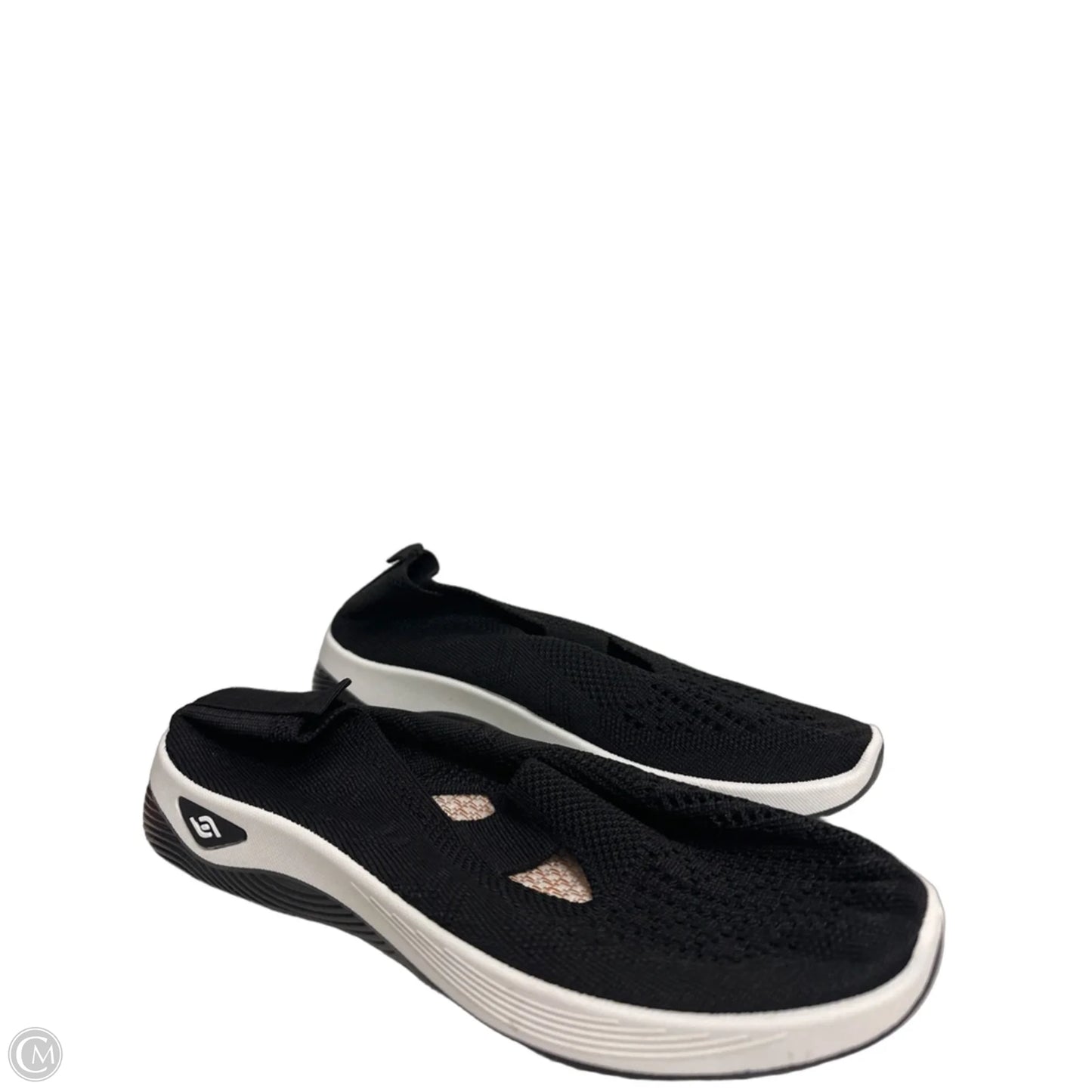 Shoes Flats By Clothes Mentor In Black, Size: 8.5
