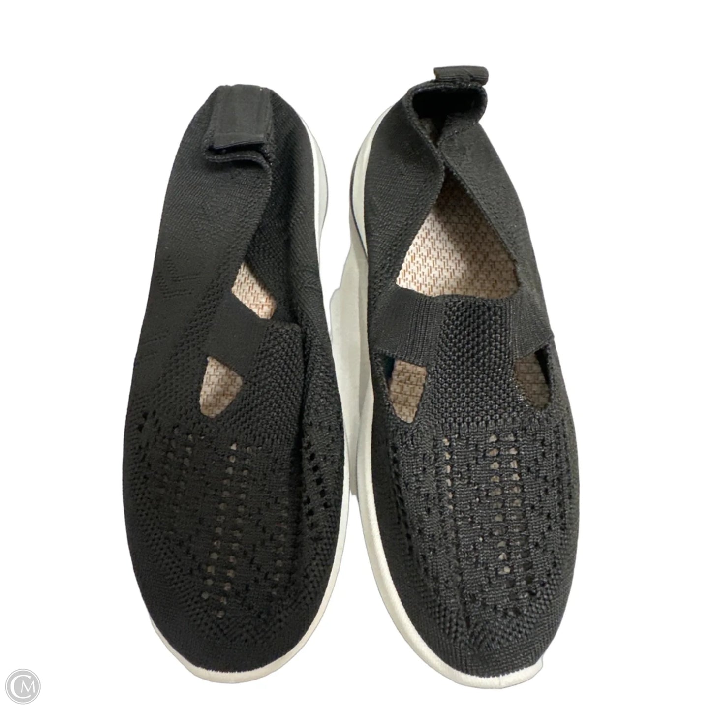 Shoes Flats By Clothes Mentor In Black, Size: 8.5