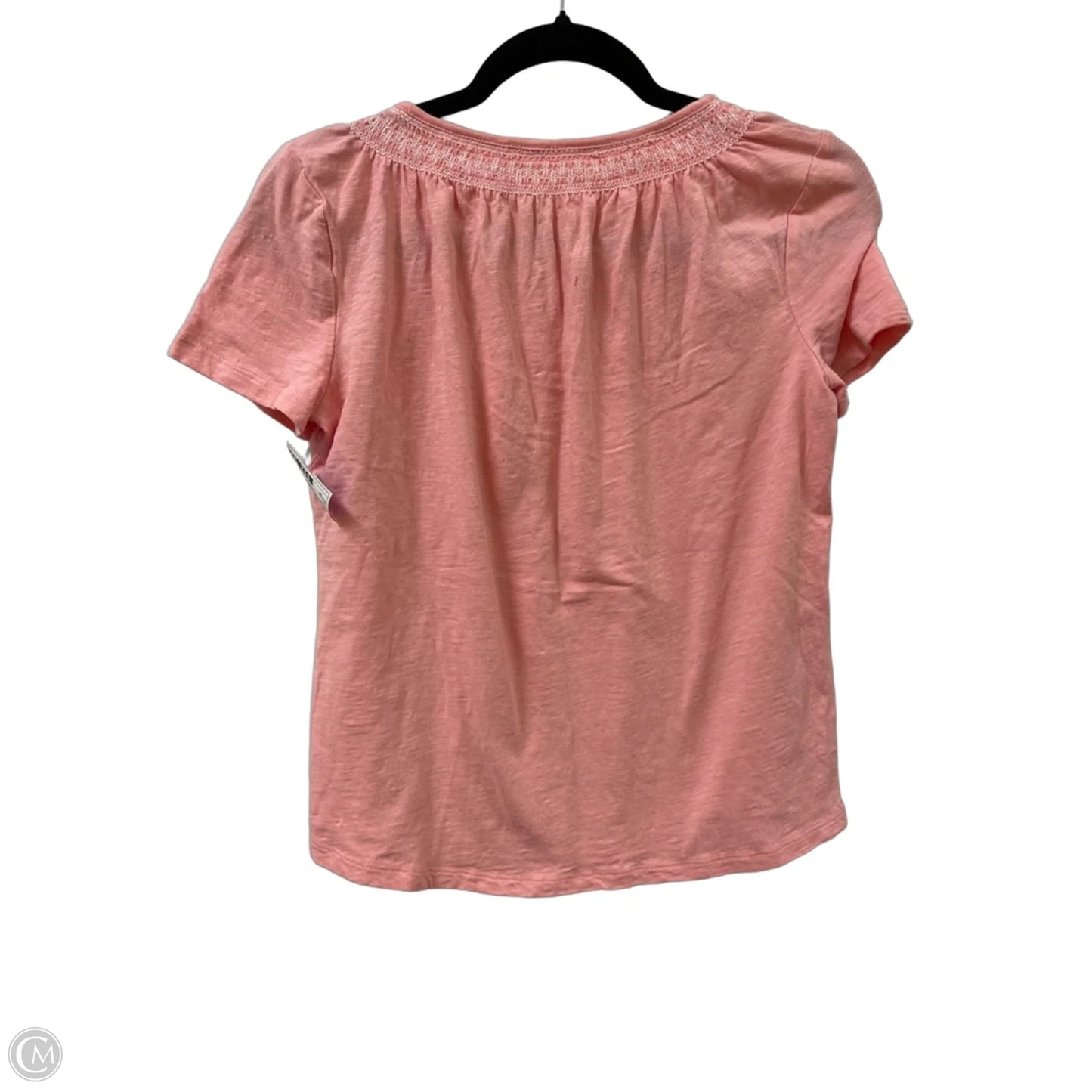 Top Short Sleeve By Talbots In Pink, Size: Sp