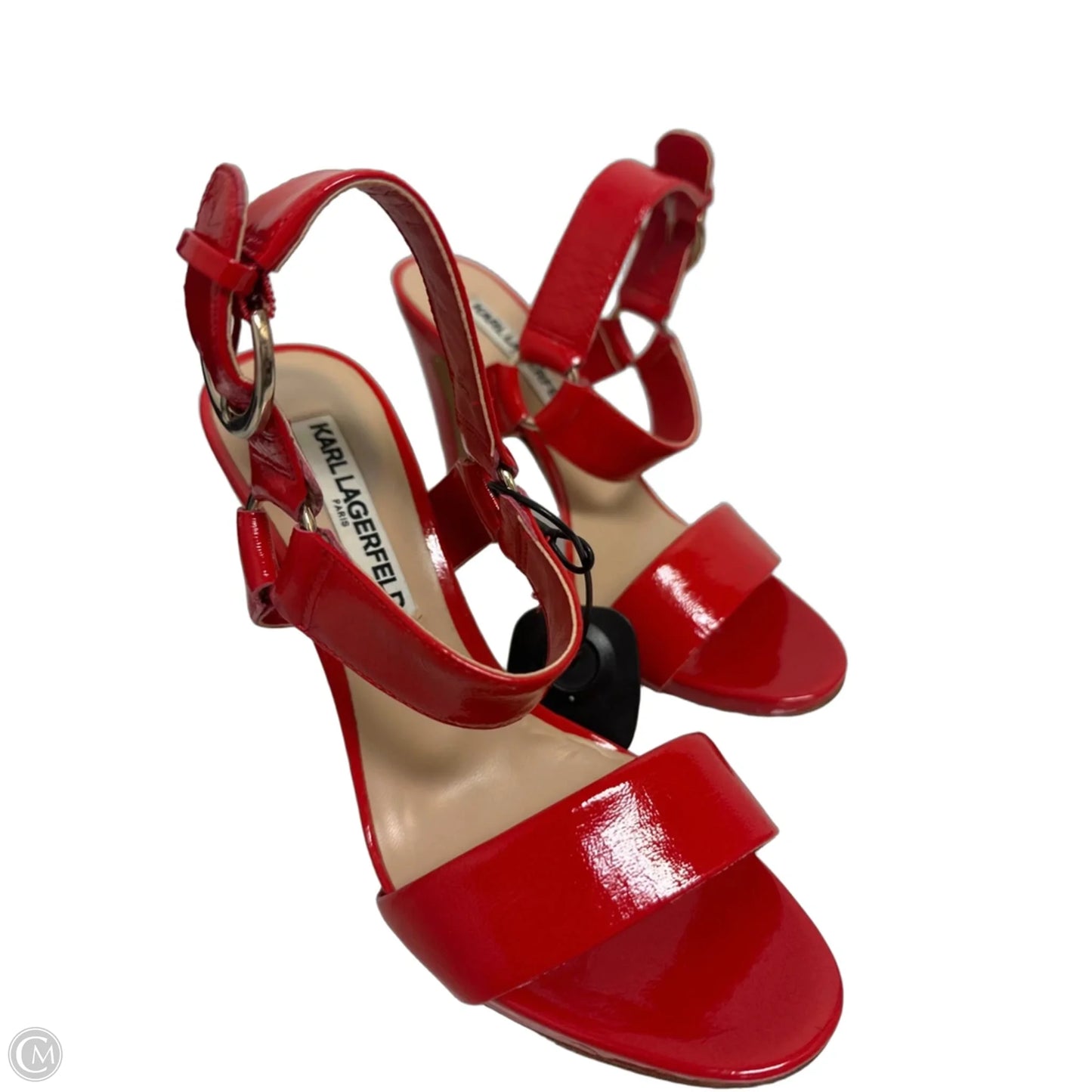 Shoes Designer By Karl Lagerfeld In Red, Size: 7.5