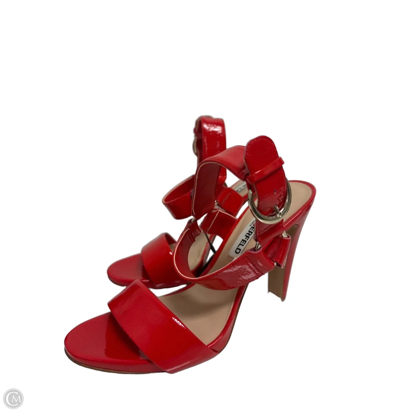 Shoes Designer By Karl Lagerfeld In Red, Size: 7.5