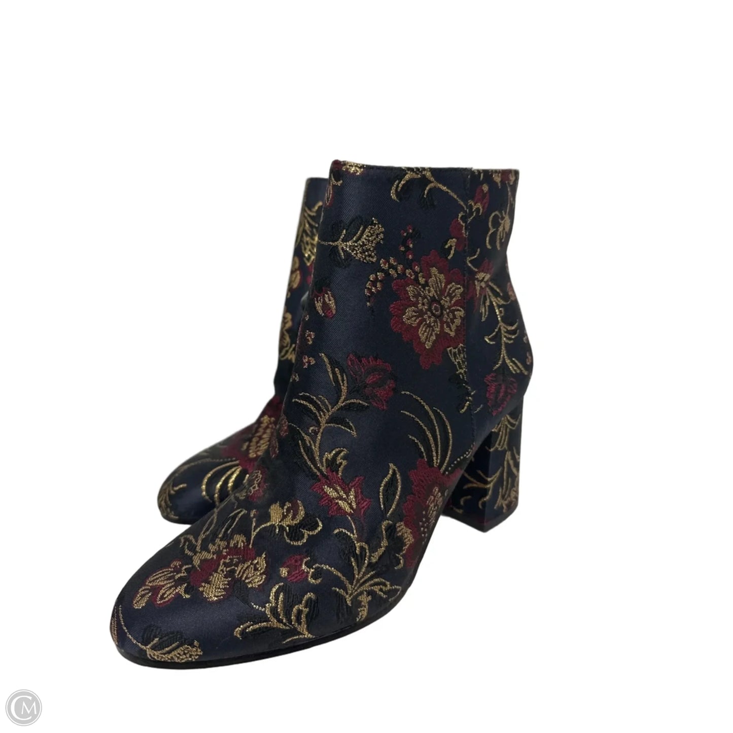 Boots Ankle Heels By Antonio Melani In Navy, Size: 7.5