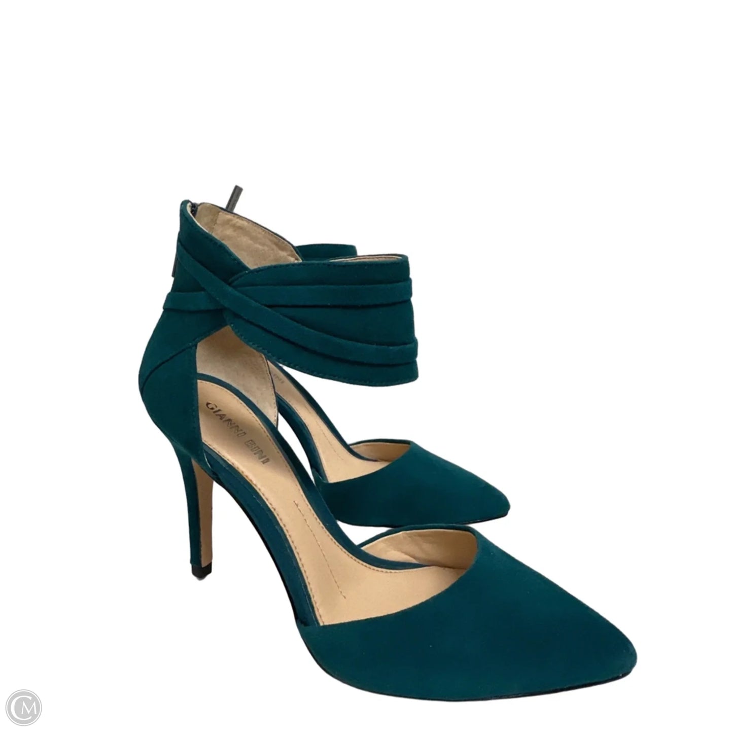 Shoes Heels Stiletto By Gianni Bini In Green, Size: 8