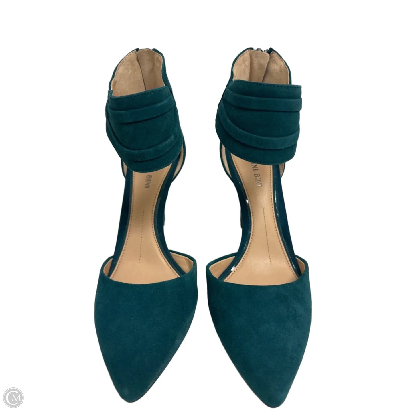 Shoes Heels Stiletto By Gianni Bini In Green, Size: 8