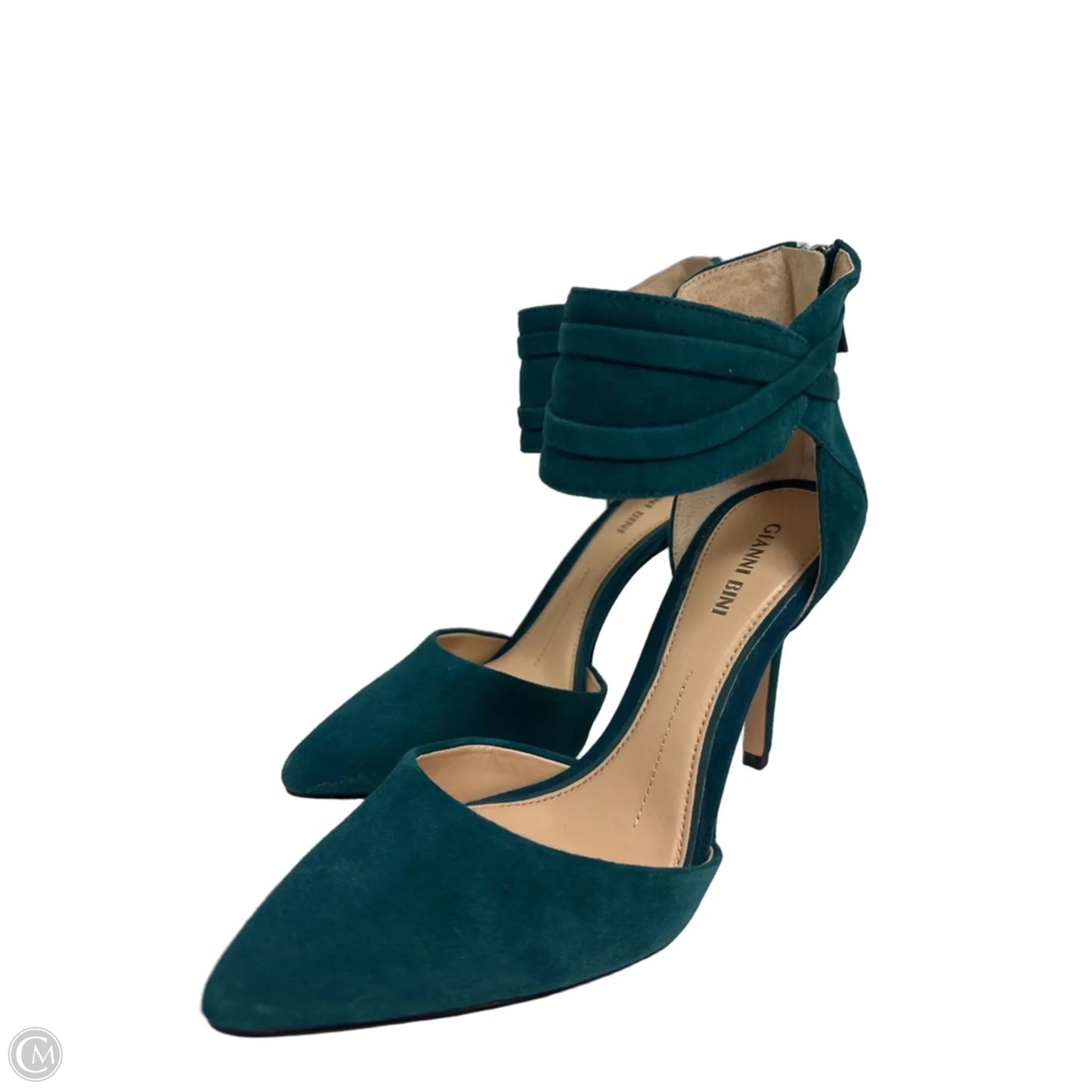 Shoes Heels Stiletto By Gianni Bini In Green, Size: 8