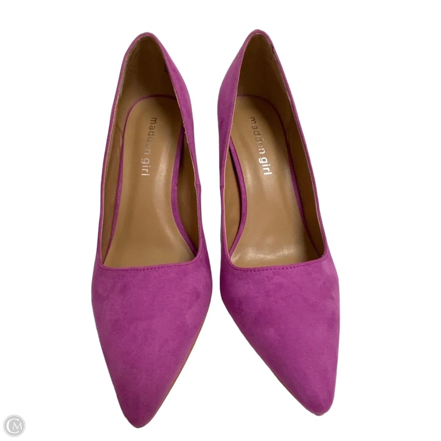 Shoes Heels Block By Madden Girl In Purple, Size: 8