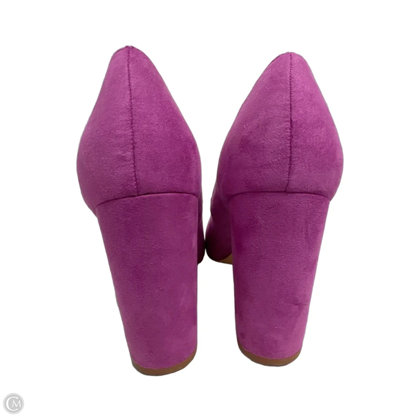 Shoes Heels Block By Madden Girl In Purple, Size: 8