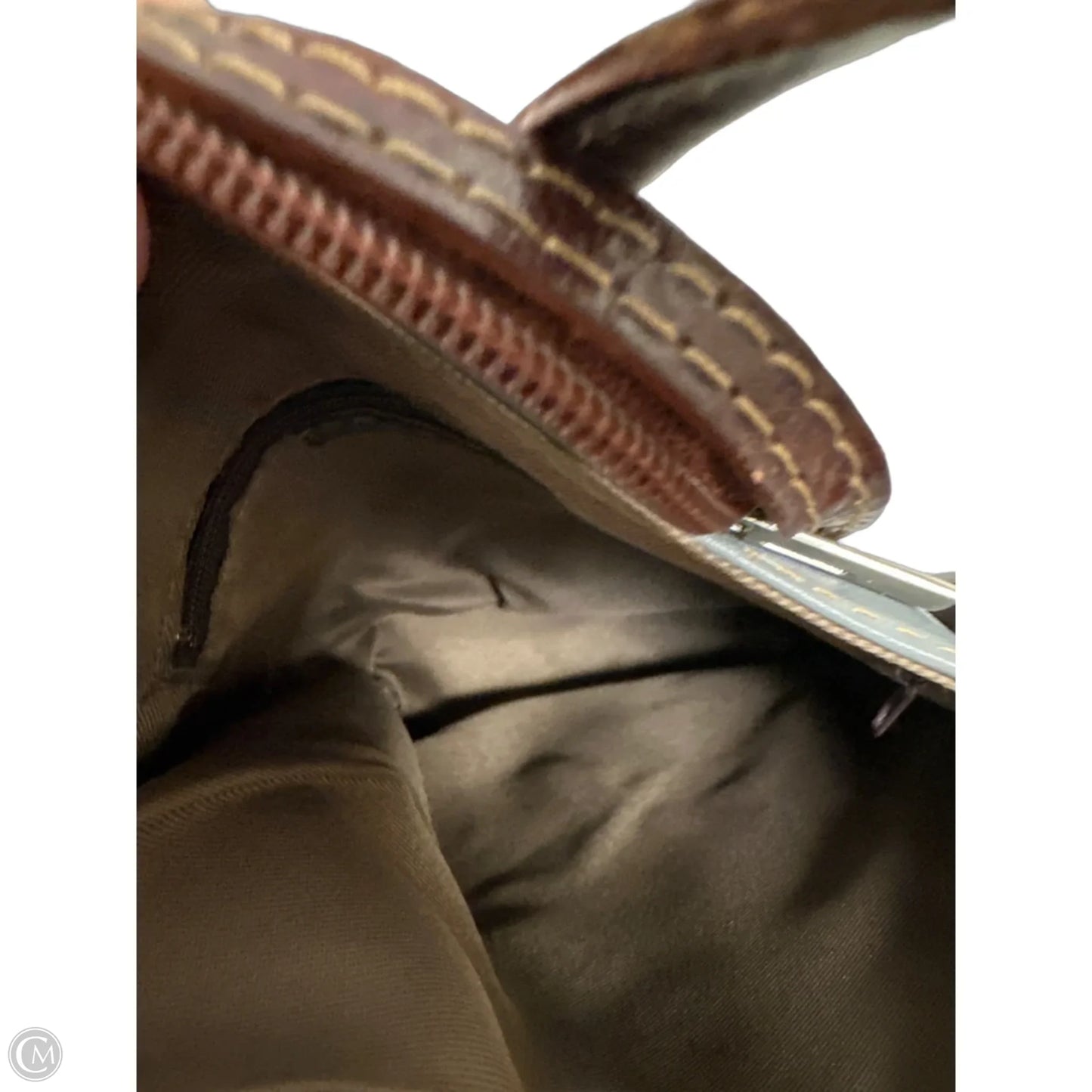 Handbag Leather By Cmb, Size: Small