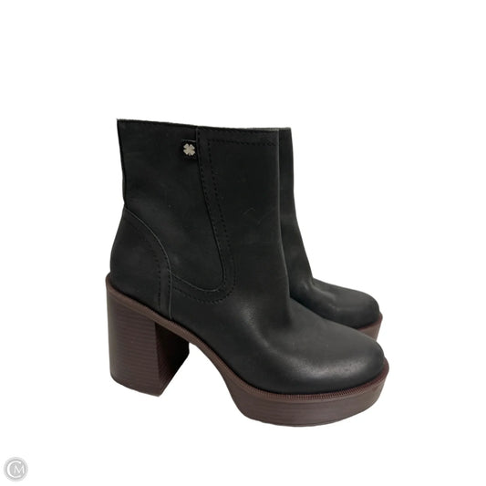 Boots Ankle Heels By Lucky Brand In Black, Size: 6.5