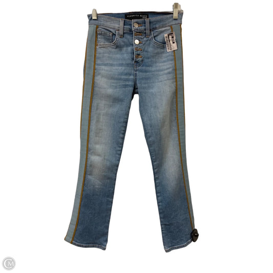 Jeans Cropped By Veronica Beard In Blue Denim, Size: 2
