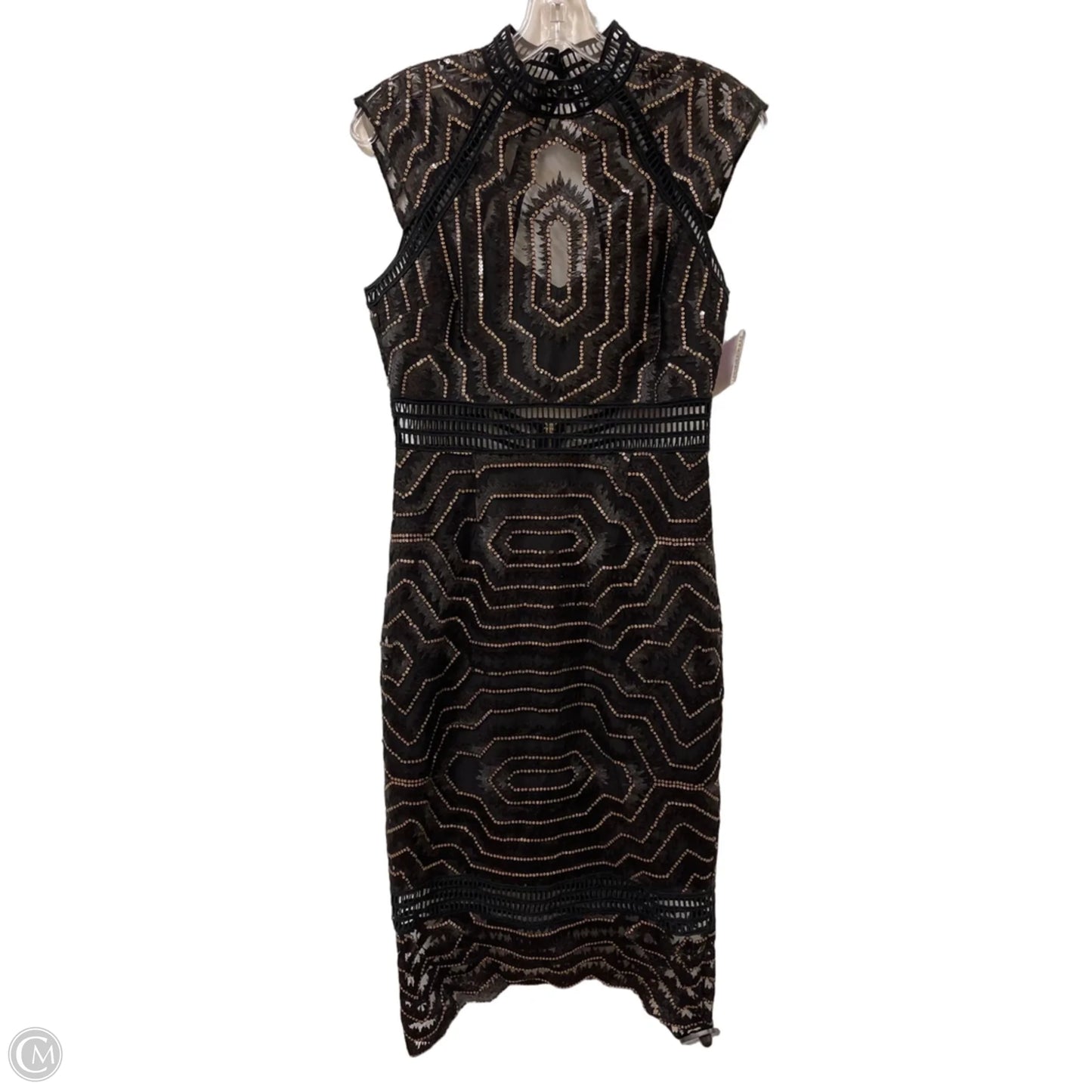 Dress Casual Midi By Cma In Black, Size: S