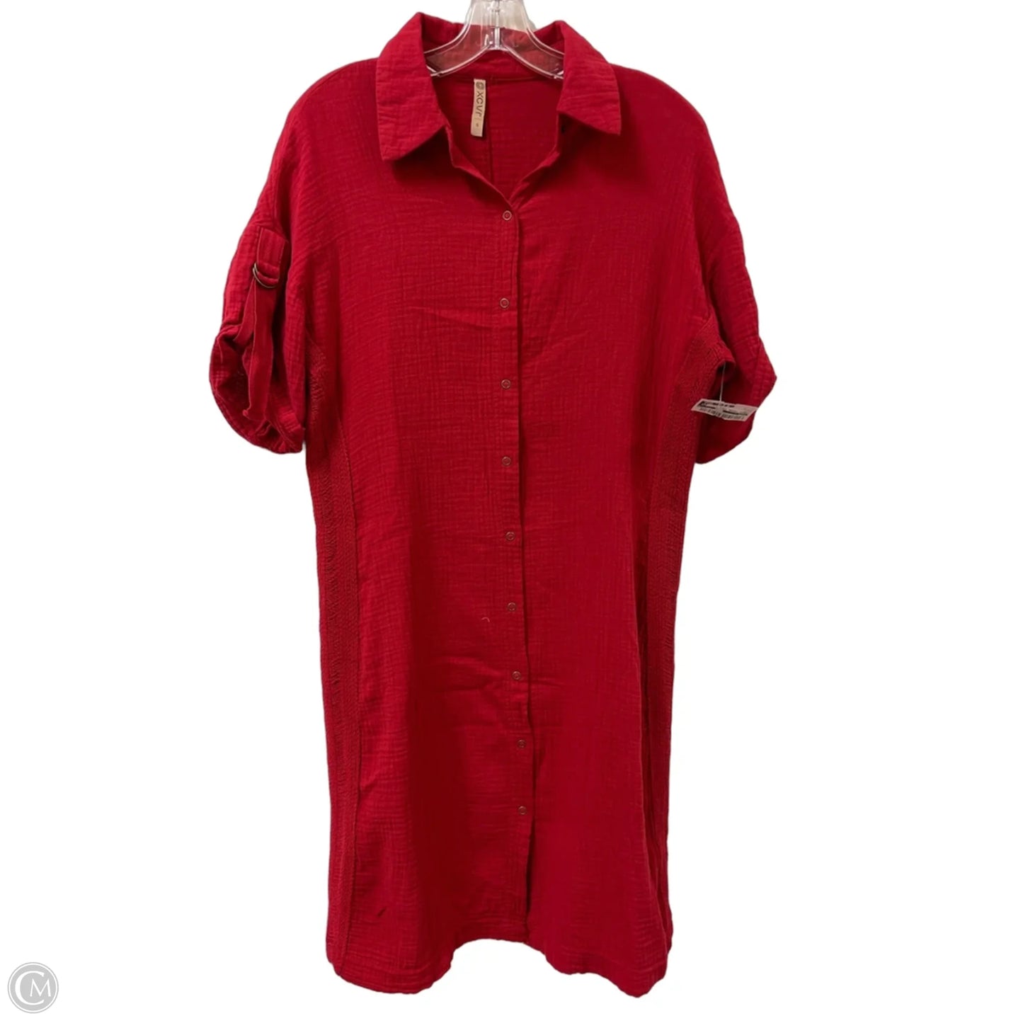 Dress Casual Midi By Xcvi In Red, Size: S