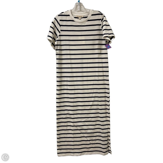 Dress Casual Maxi By Vine & Love In Striped Pattern, Size: S