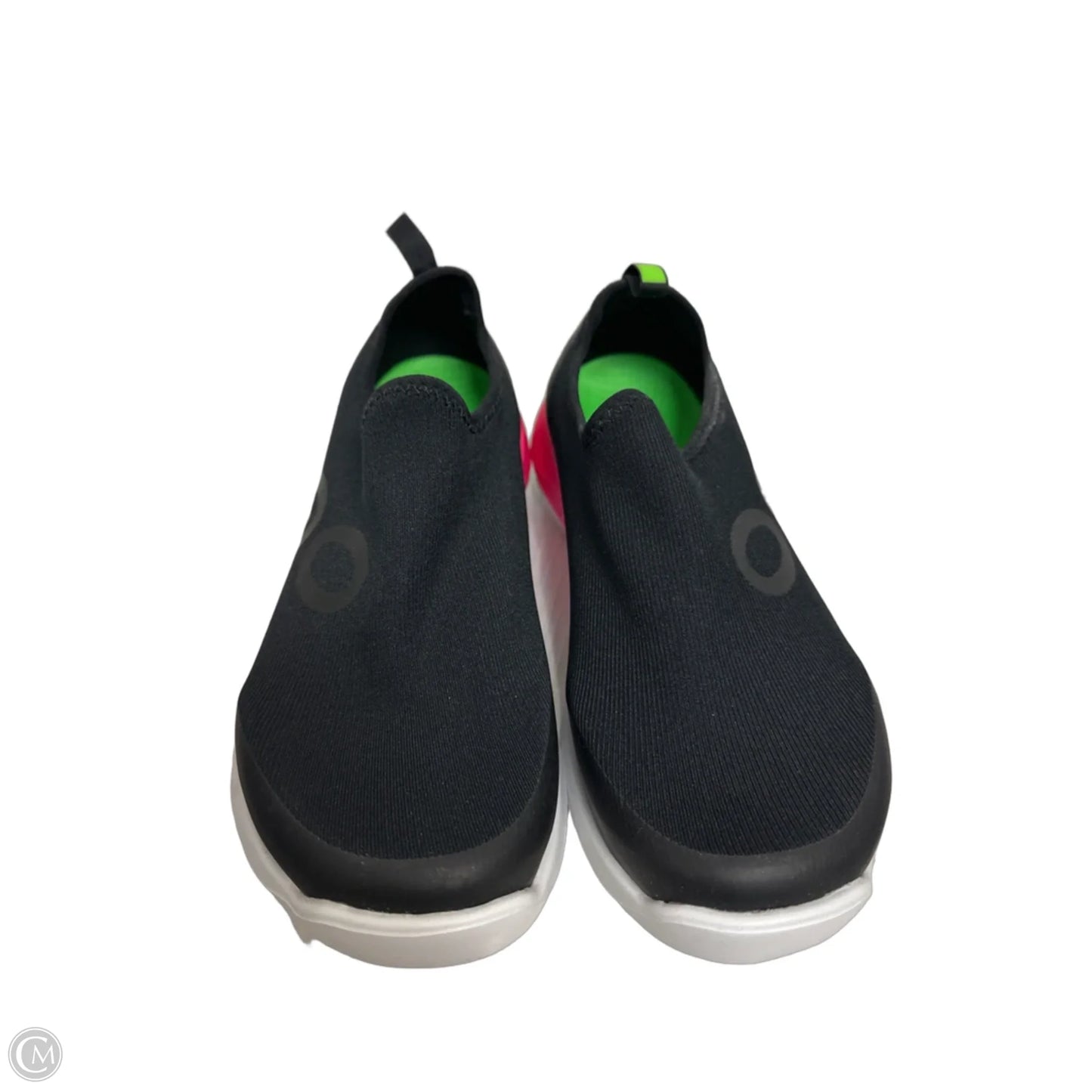 Shoes Flats By Oofos In Black, Size: 8