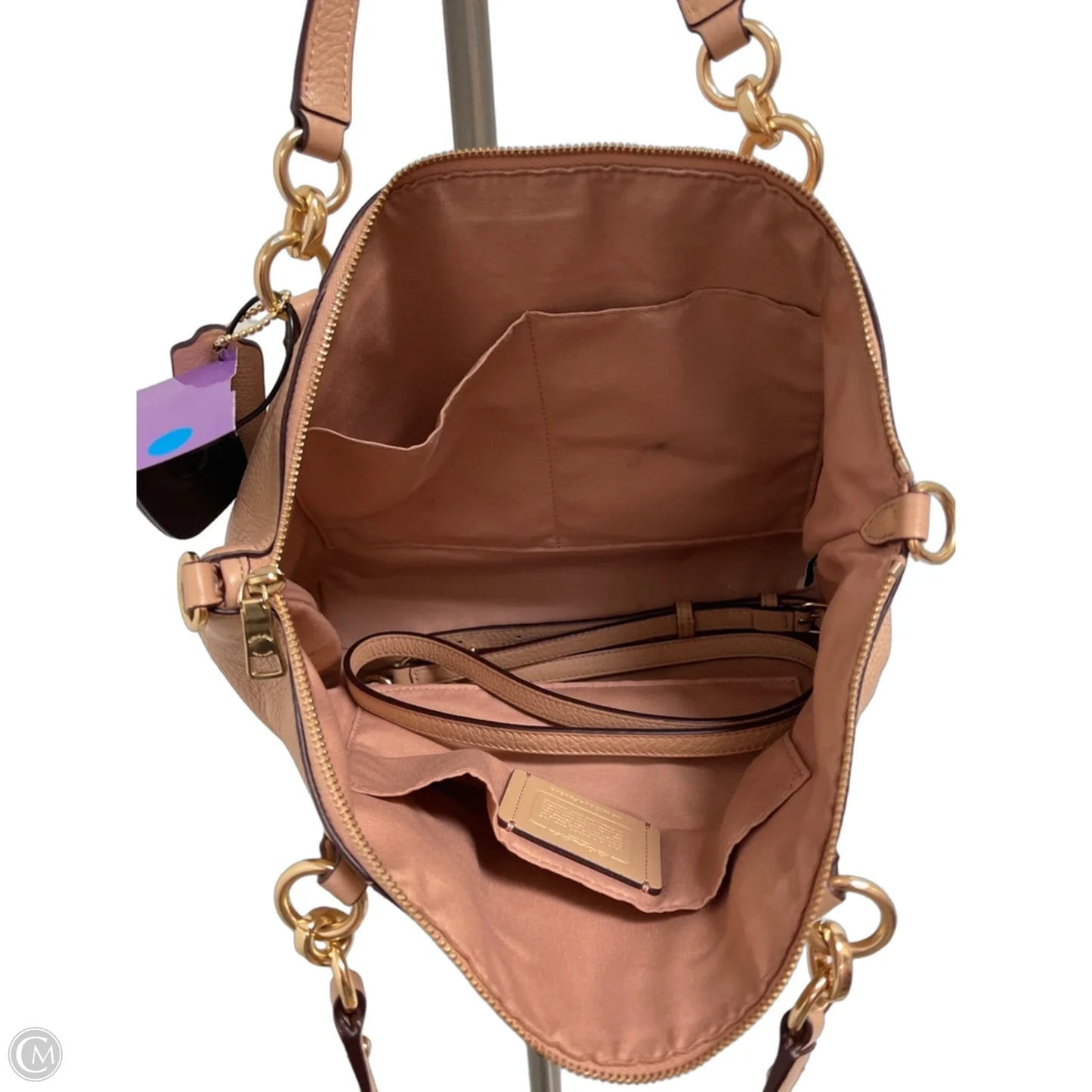 Handbag Designer By Coach, Size: Medium