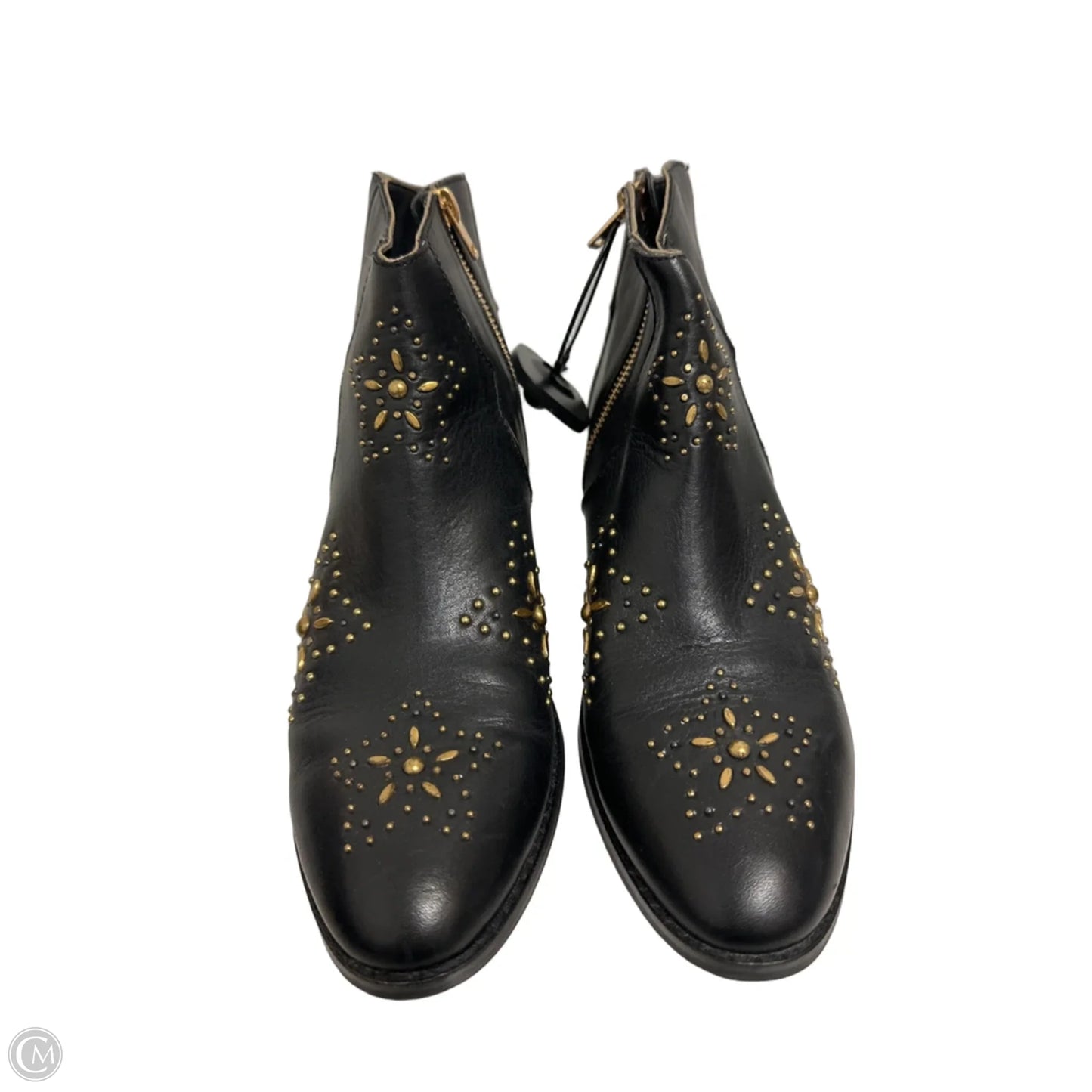 Boots Designer By Coach In Black, Size: 8