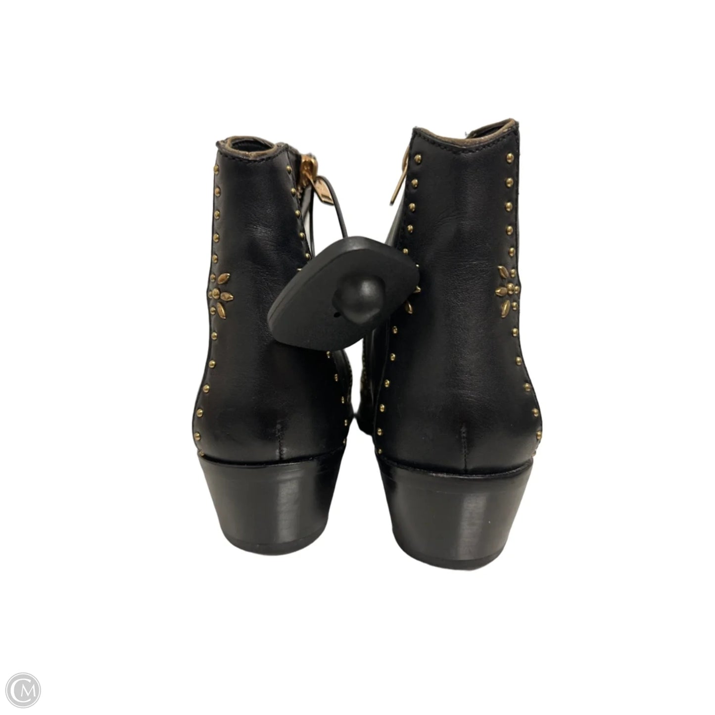 Boots Designer By Coach In Black, Size: 8