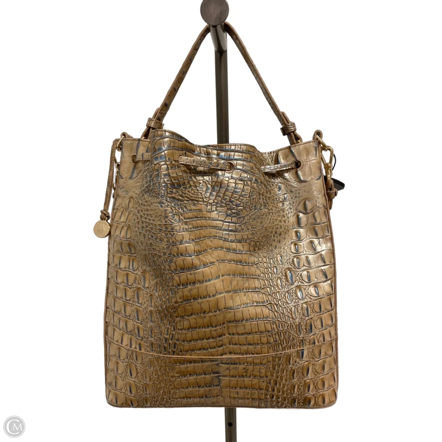 Handbag Designer By Brahmin, Size: Large