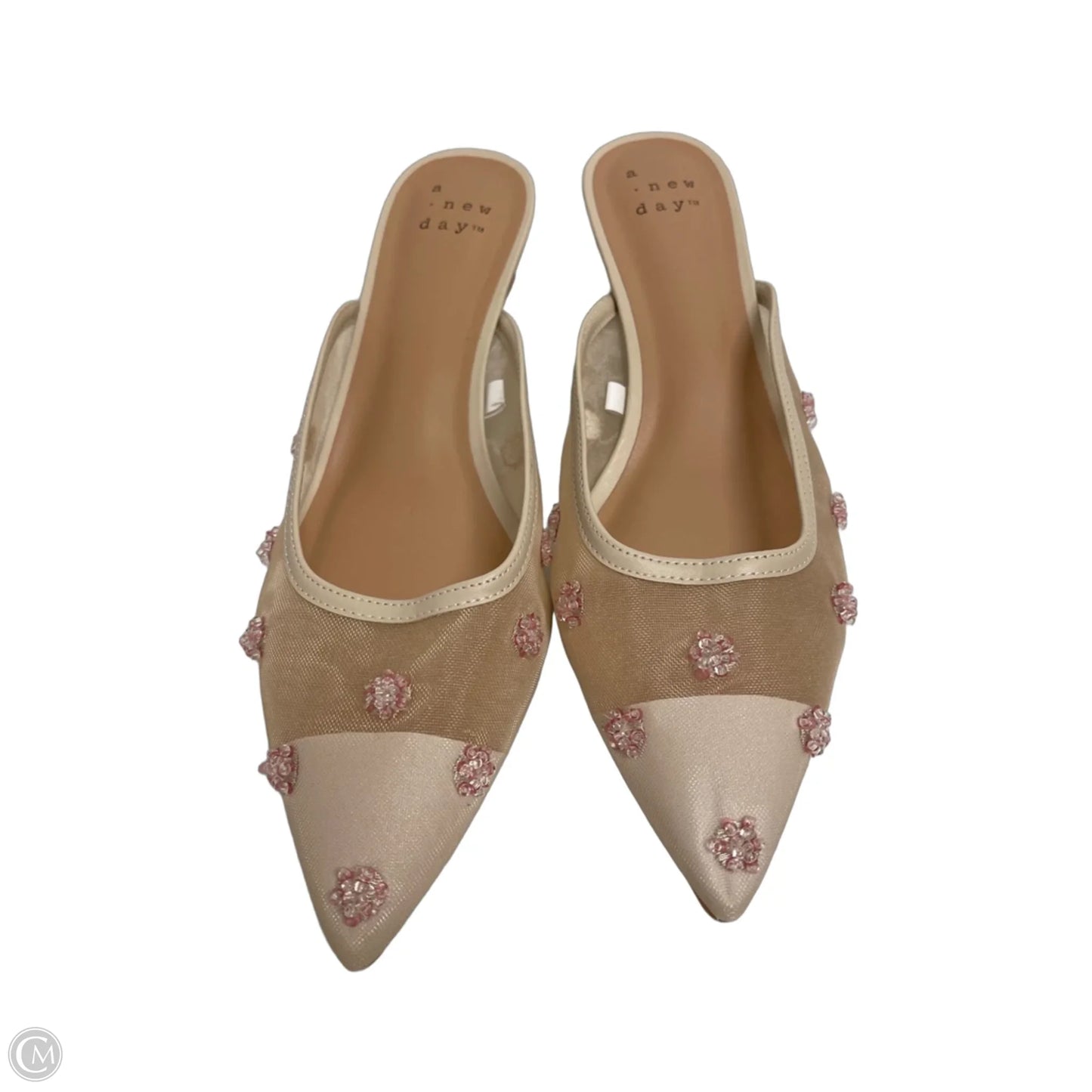Shoes Heels Kitten By A New Day In Red, Size: 10
