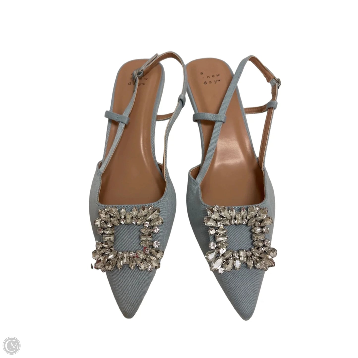 Shoes Heels Kitten By A New Day In Blue, Size: 10