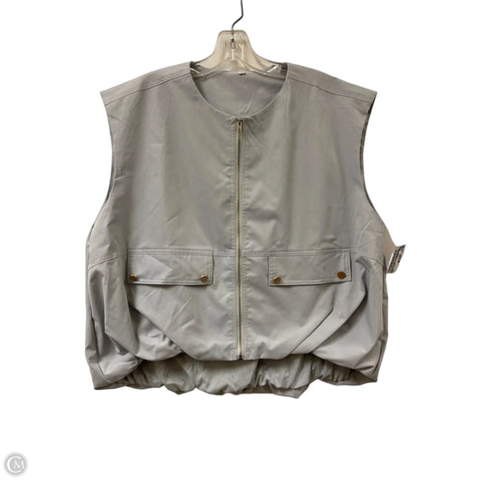Vest Other By Clothes Mentor In Grey, Size: L