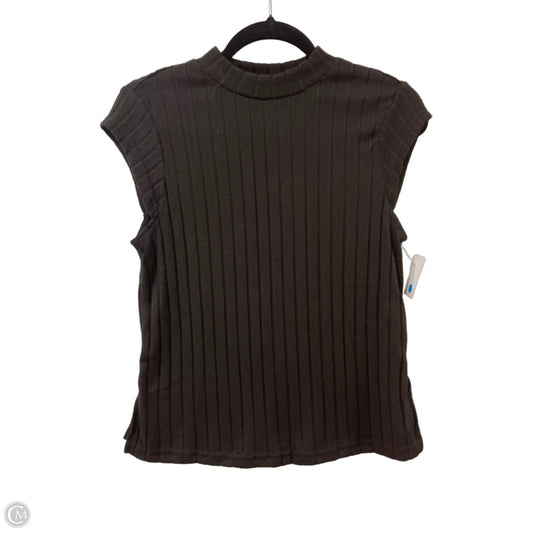 Top Sleeveless By Clothes Mentor In Black, Size: L