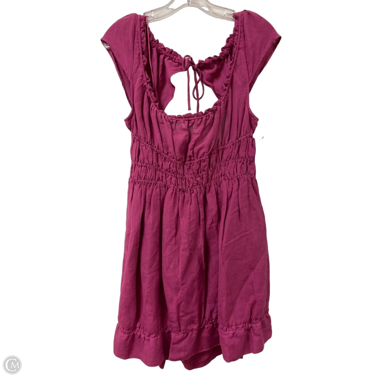 Dress Casual Midi By Anthropologie In Purple, Size: M