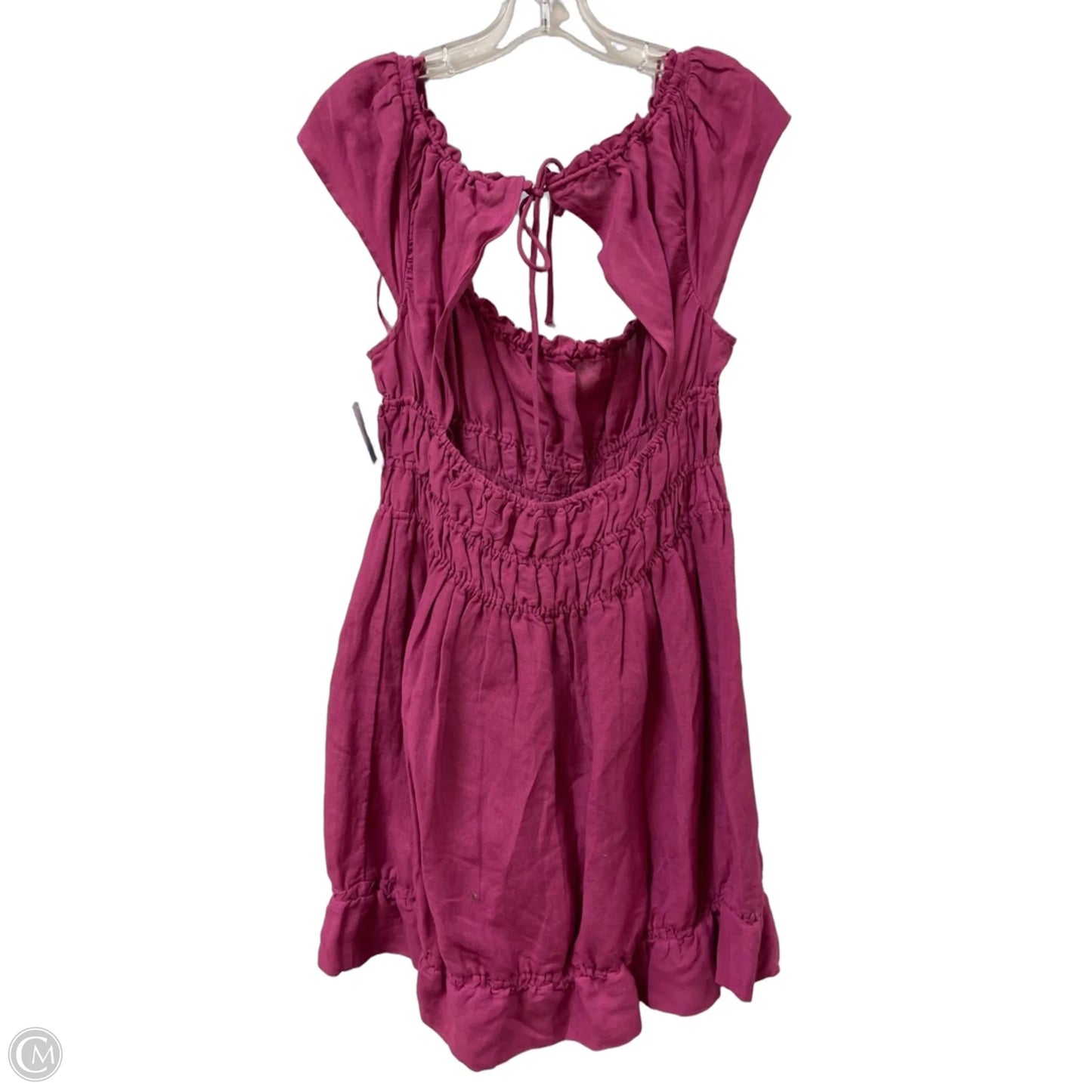 Dress Casual Midi By Anthropologie In Purple, Size: M