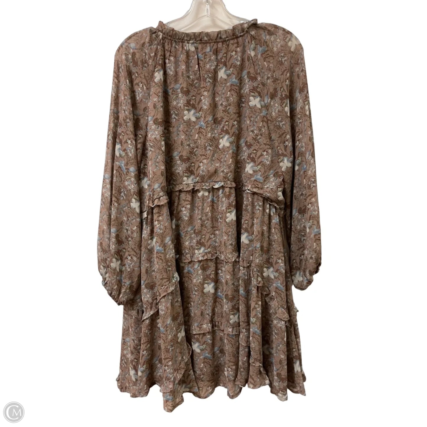 Dress Casual Midi By Entro In Brown, Size: L