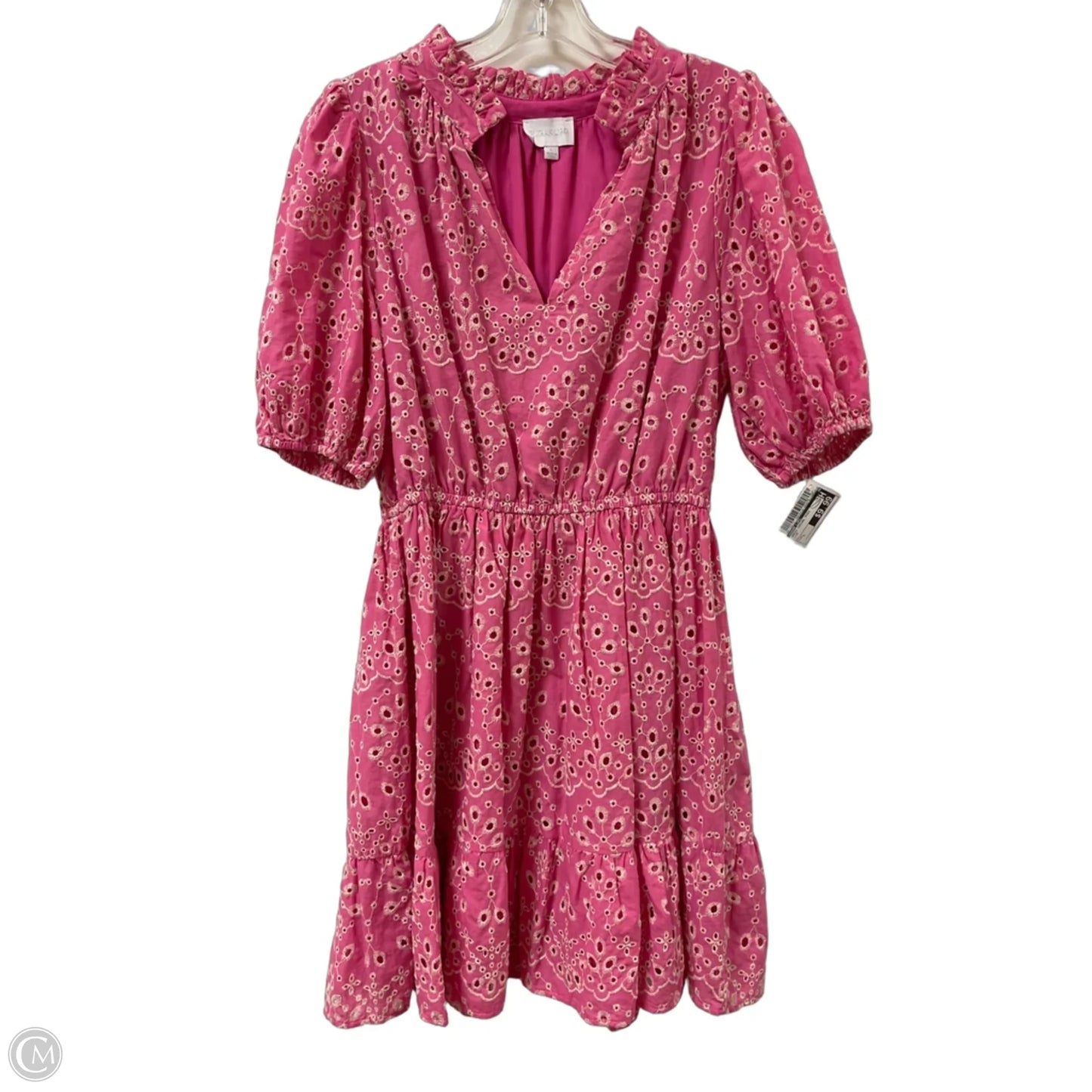 Dress Casual Midi By Sugar Lips In Pink, Size: L
