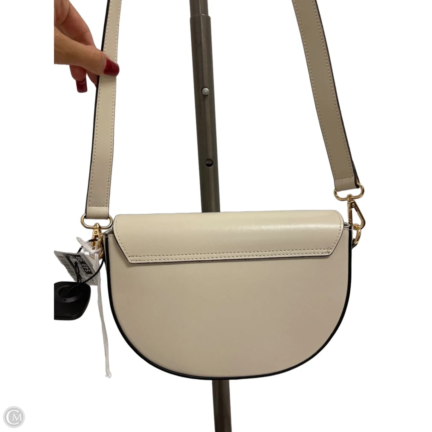 Handbag Leather By Cma, Size: Medium