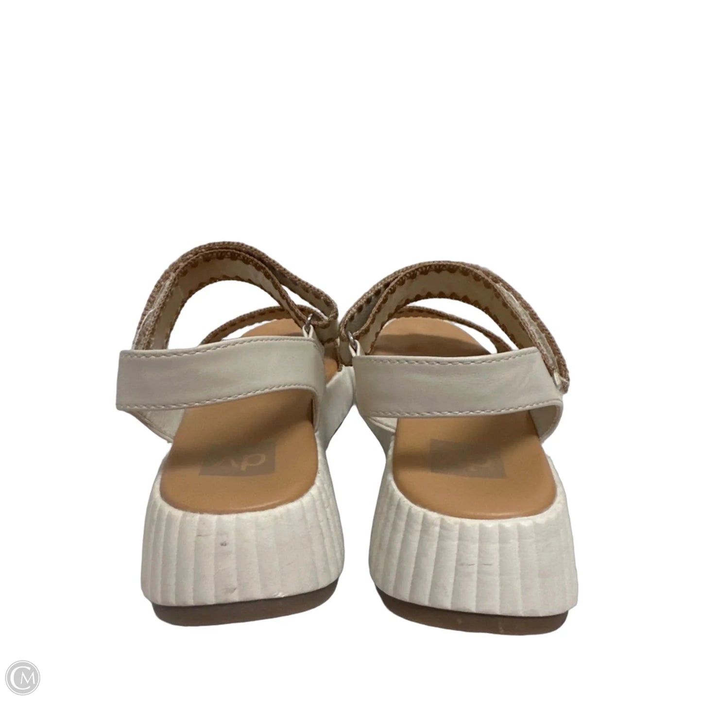 Sandals Heels Platform By Dolce Vita In Cream, Size: 9