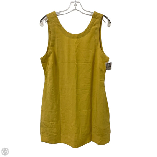 Dress Casual Short By Clothes Mentor In Yellow, Size: S