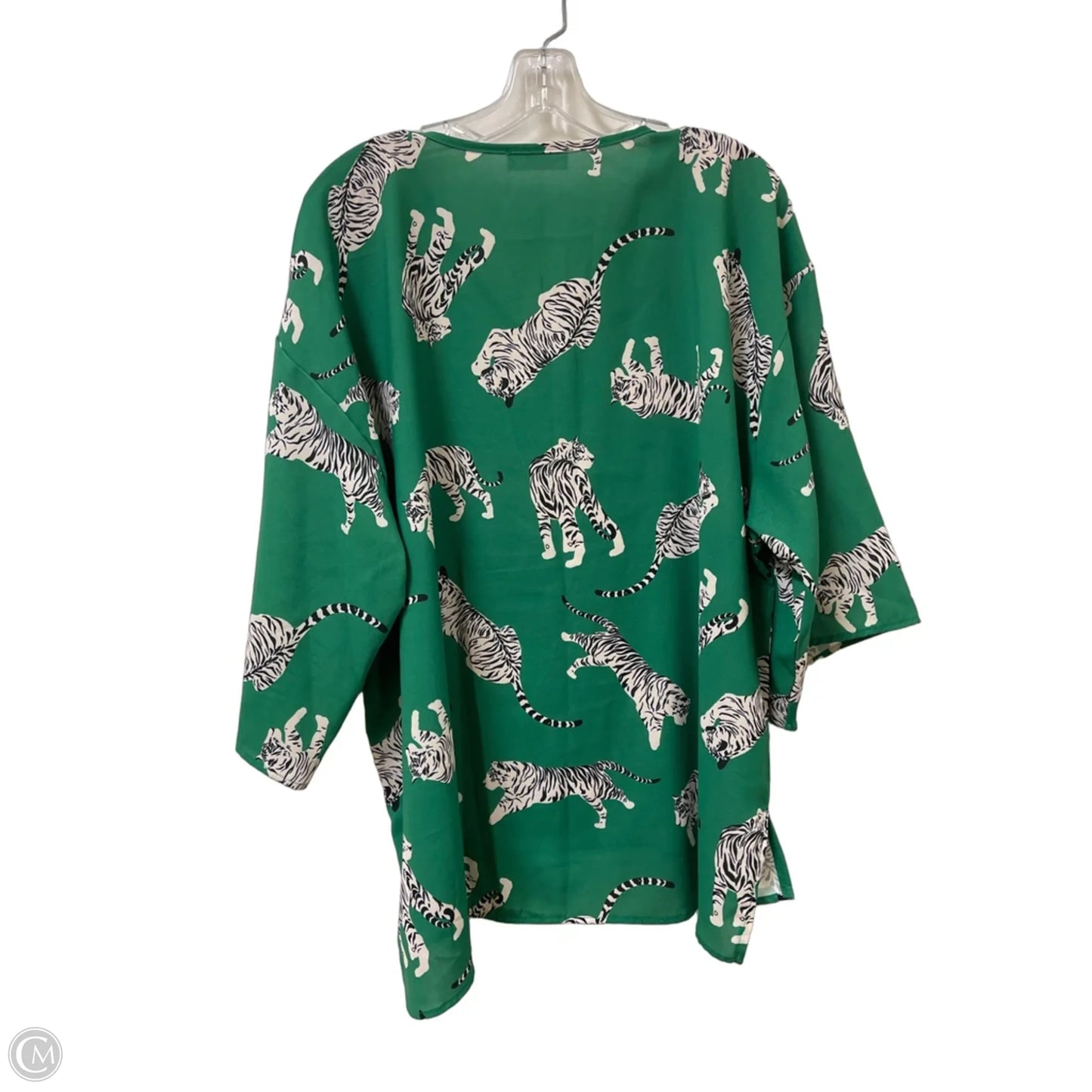 Top Short Sleeve By Clothes Mentor In Green, Size: L