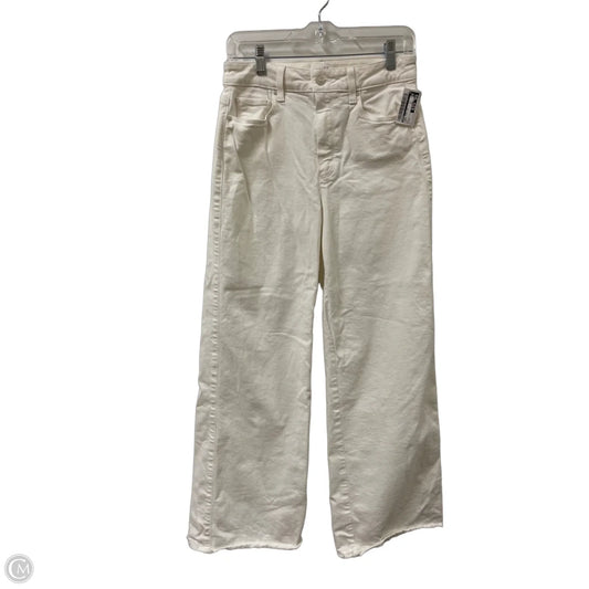 Jeans Wide Leg By Paige In Cream, Size: 6