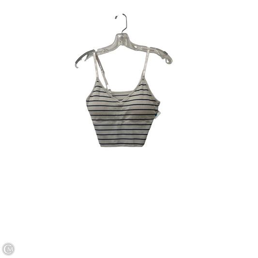 Athletic Bra By Nautica In Striped Pattern, Size: L