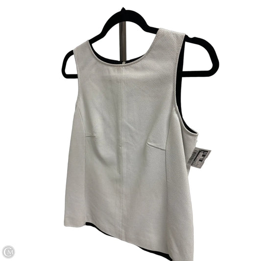 Top Sleeveless By Etcetra In White, Size: S