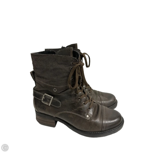 Boots Combat By Taos In Brown, Size: 10
