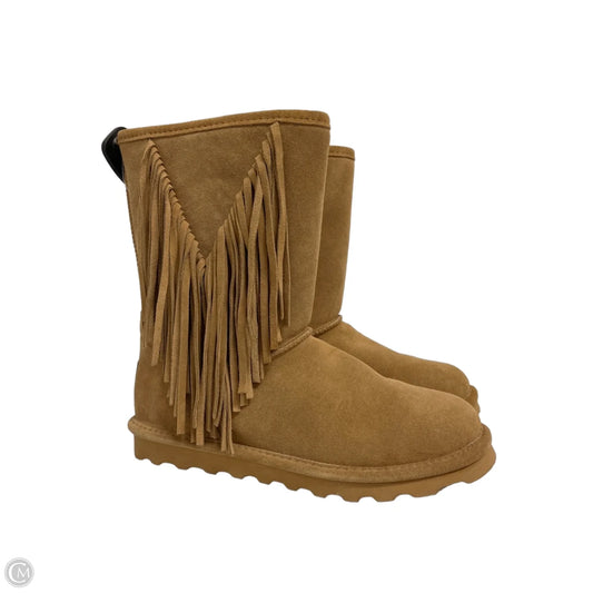 Boots Snow By Bearpaw In Tan, Size: 11