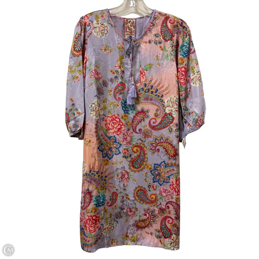 Dress Designer By Johnny Was In Purple, Size: S