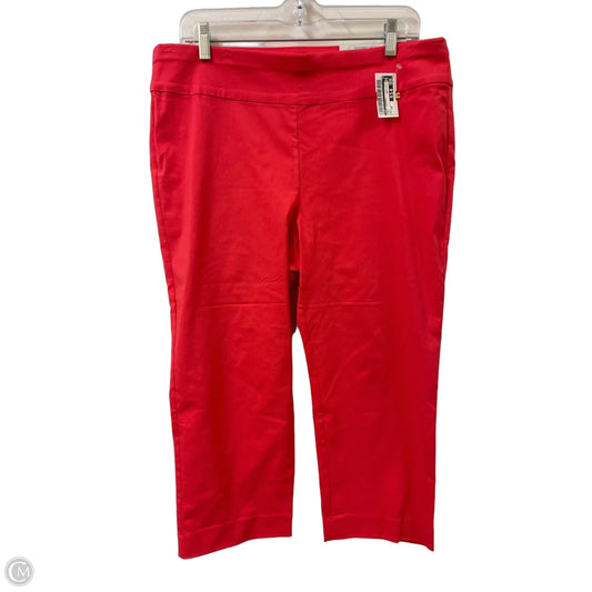 Pants Cropped By Inc In Pink, Size: 14p