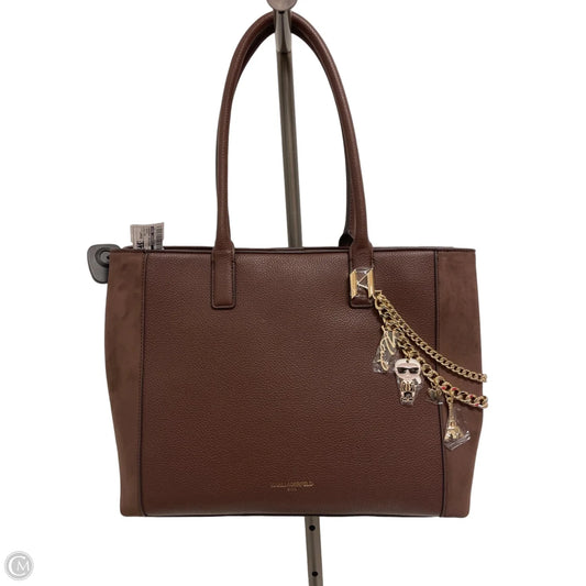 Handbag Designer By Karl Lagerfeld, Size: Large