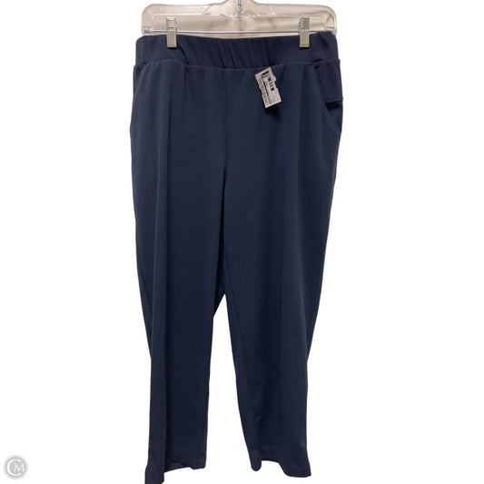 Athletic Pants By Talbots In Navy, Size: Lp