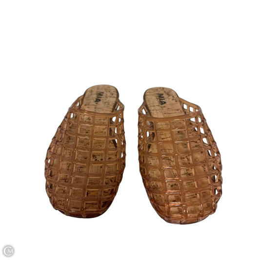 Shoes Flats By Mia In Tan, Size: 8